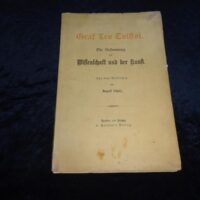 Die Bedeutung der Wissenschaft und der Kunst : Aus dem Russischen von August Scholz.