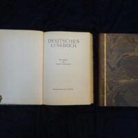 Deutsches Lesebuch. Herausgegeben von Hugo von Hofmannsthal. Erster [und] Zweiter Teil.