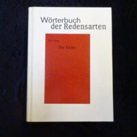 Wörterbuch der Redensarten, zu der von Karl Kraus 1899 bis 1936 herausgegebenen Zeitschrift die Fackel.