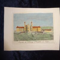 Facade de l'Abbaye d'Einsidlen en Suisse