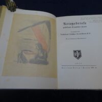 KRIEGSBRIEFE gefallener Deutscher Juden. Hrsg. v. Reichsbund Jüdischer Frontsoldaten.