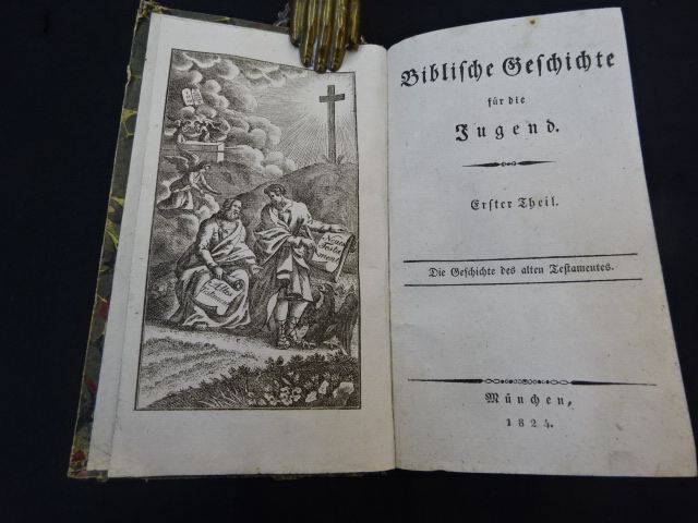 Biblische Geschichte für die Jugend. 1-4. Teil. Erster Theil. Die Geschichte des alten Testamentes (Zweyter Theil. Die Geschichte des neuen Testamentes. Dritter Theil. Fortsetzung der Geschichte des Neuen Testamentes. Vierter und letzter Theil: Apostelgeschichte).