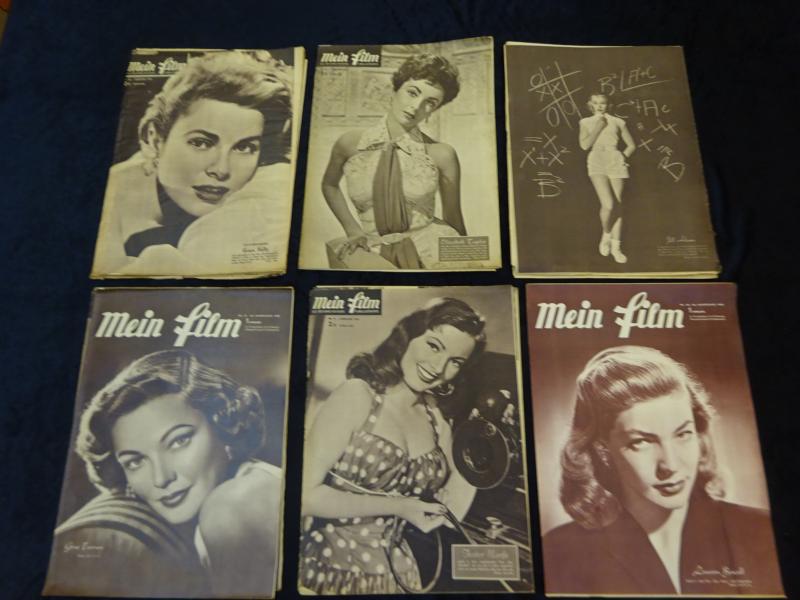 Mein Film. Illustrierte Film- und Kinorundschau. / ( ab 1952, Nr. 46:) Die Österreichische Filmillustrierte. Sammlung von 327 Ausgaben aus den Jahren 1926 - 1957. – Bild 2