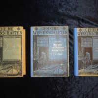 Magische Werke sammt den geheimnißvollen Schriften des Petrus von Abano, Pictorius von Villingen, Gerhard von Cremona, Abt Tritheim von Spanheim, dem Buche Arbatet der sogenannten Heil. Geist-Kunst und verschiedenen anderen. Zum ersten Male vollständig in's Deutsche übersetzt. 5 Bde. in 3 (=komplett).