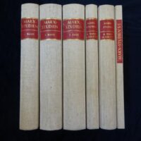 Marx-Studien. Blätter zur Theorie und Politik des wissenschaftlichen Sozialismus. Bände 1 - 5/1 in 6 (= komplett). Unveränderter Neudruck d. Ausgabe Wien 1904-1924.