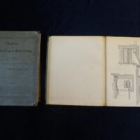 Handbuch für Steinkohlengas-Beleuchtung. Mit einer Geschichte der Gasbeleuchtung von F. Knapp. 3., umgearbeitete u. vermehrte Auflage.  [Text- u. Tafelband] 2 Bände.