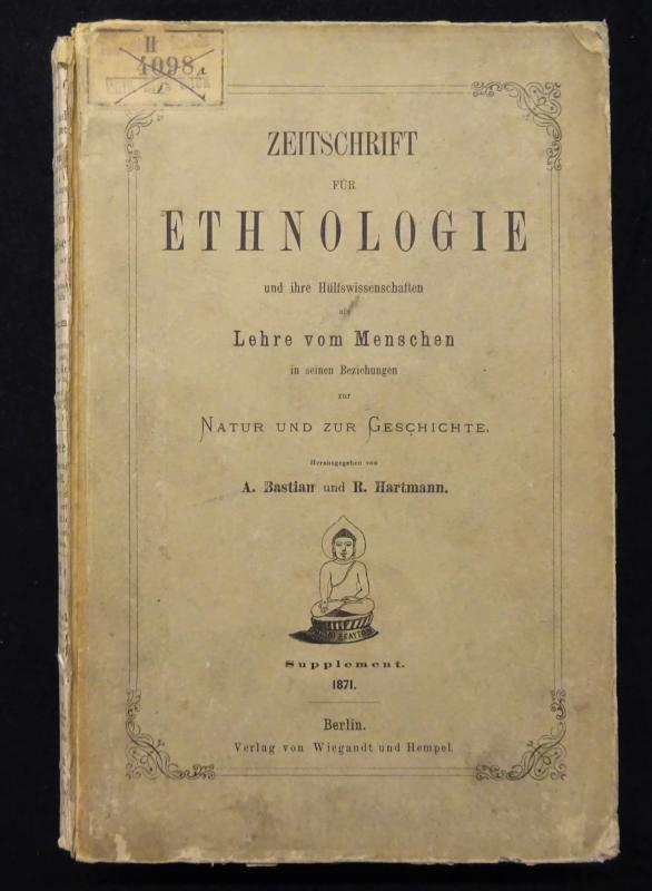 Beiträge zur Ethnologie und darauf begründete Studien.